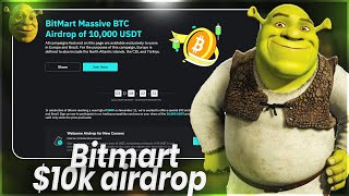 Bitmart  GET A SHARE of 10k in BTC [upl. by Nivlen907]