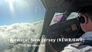 Landing Newark New Jersey KEWREWR  Gulfstream G650 [upl. by Oramug]