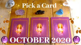 🍂🔮OCTOBER 2020🔮🍂Messages amp Predictions ✨ Pick a Card [upl. by Aifoz]