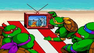 TMNT Shell Shocked Play as Bosses  OpenBor Game  Download [upl. by Raynold]