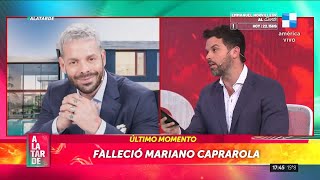 FALLECIÓ MARIANO CAPRAROLA [upl. by Nitsreik514]