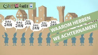 Waar komen achternamen vandaan [upl. by Kimitri]