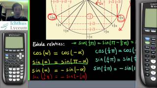 61  Eenheidscirkel en Radiaal Basis Goniometrie [upl. by Maurizia]