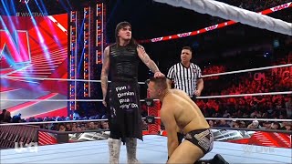 Dominik Mysterio vs The Miz  WWE RAW 1222024 [upl. by Esened]