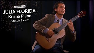 Krisna Pijloo plays Julia Florida by Agustín barrios Mangore  Siccas Media [upl. by Eirrotal57]