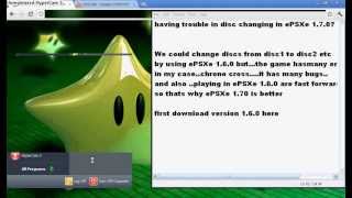 ePSXe how to change disc simple and easy [upl. by Salba811]