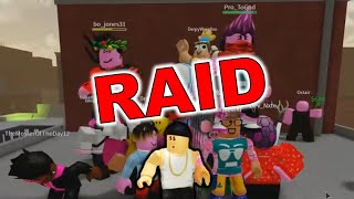 RAIDING ROBLOX DA HOOD [upl. by Rintoul]