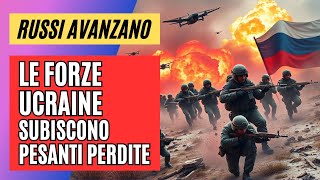 🇷🇺🇺🇦Gli aggiornamenti dall’Ucraina la Russia guadagna terreno lUcraina perde soldati [upl. by Padegs910]