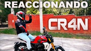 REACIONANDO con la MOTO CR4N 250cc de FREEDOM 2022  Rodando con Tavito [upl. by Cramer538]