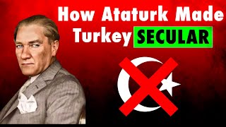 How Ataturk Made Turkey Secular  History Documentary [upl. by Etnovahs]