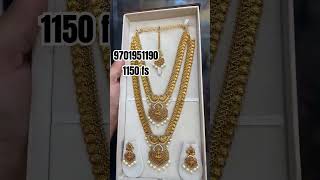 Latest onegramgoldjewellrytrending jewellery wholesalejewellery [upl. by Louisette677]