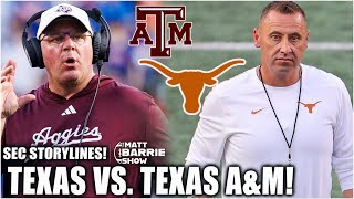 🚨 PLAYOFF ELIMINATORS 🚨 Texas vs Texas AampM  Alabama vs LSU TAKE SHAPE  The Matt Barrie Show [upl. by Latonia807]