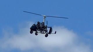 Flying the Hummingbird H2 Super Sport Gyrocopter [upl. by Lam106]