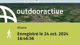 randonnée en Alsace Enregistré le 24 oct 2024 164656 [upl. by Ecirpac]