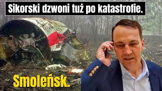 Sikorski dzwoni do Jaroslawa Kaczyńskiego po katastrofie w Smoleńsku [upl. by Ysied70]