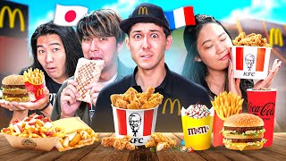 Jemmène des Japonais juger les FAST FOOD en France 🇫🇷 [upl. by Gaal]