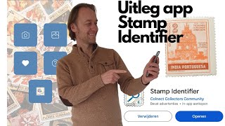 Hoe snel een postzegel identificeren Uitleg Stamp Identifier app  Tips amp tricks stamps [upl. by Lectra]