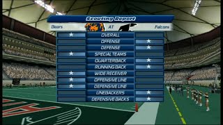 31 Team Season 01 Week 05 Falcons vs Bears Madden 2002 [upl. by Jervis]