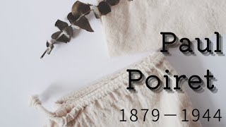 36 Biography of Paul Poiret [upl. by Gerstner]