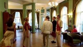 Burns Hornpipe Scottish Country Dance [upl. by Notse]