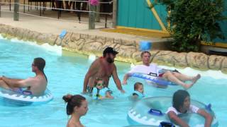 William Jill amp Evie on the Krystal River at Schlitterbahn [upl. by Onfre178]