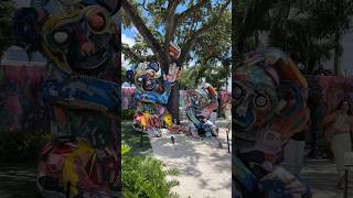 Wynwood Walls  Miami tour  traveling in Miami things to see in Miami usa florida vacation [upl. by Yorgen]