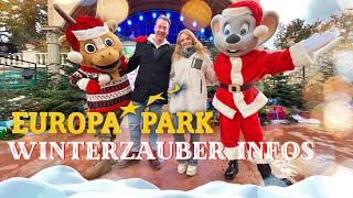 EuropaPark  Winterzauber ALLE Infos 2023 [upl. by Sletten]