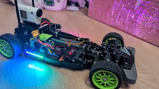 arduino nano LED radio control rccar rc tamiyarc [upl. by Harlen]