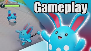 Azumarill full game play best for solo Q Pokemon unite [upl. by Hadden991]