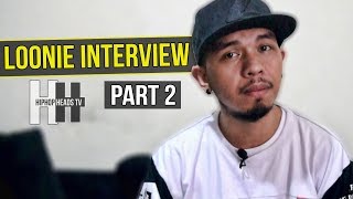 Hiphop Heads TV  Loonie Interview Part 23 [upl. by Sivram321]