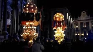 Candelora dei pescivendoli e Candelora Vill S Agata santagata 2017 [upl. by Memberg]