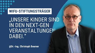 WIFUStiftungsträger DrIng Christoph Beumer [upl. by Evslin]