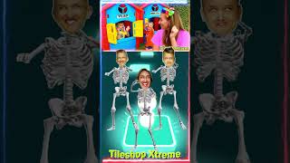 Vlad And Niki 🆚 Diana And Roma Part 3 Skeleton Dance in Coffin Dance Covercoffindance tileshop [upl. by Einnad]