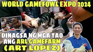 WORLD GAMEFOWL EXPO 2024  ARL GAMEFARM Art Lopez  BALERIANS GAMEYARD [upl. by Timothy125]