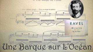 Reine Gianoli plays Ravel quotUne barque sur locéanquot [upl. by Hras]