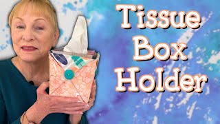 Tissue Box Holder DIY  20 Minute Sewing Project  The Sewing Room Channel [upl. by Sherburne964]