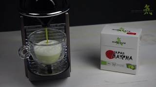 Matcha Latte aus der Nespresso® Maschine  Matcha Magic [upl. by Flemings]