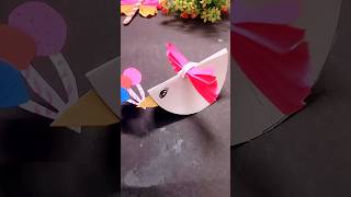 Easy kids paper craft🐦😨 creative ideas💡shorts trending youtubeshorts creative funny diy craft [upl. by Aneed89]