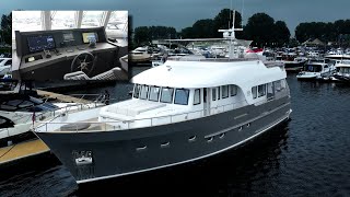 ONE OFF Explorer Yacht FOR SALE MY ‘Dutch Lion’ FULL Boat Tour [upl. by Yak]