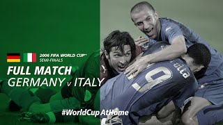 Germany v Italy  2006 FIFA World Cup  Full Match [upl. by Davina]