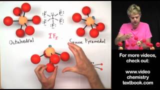 VSEPR Theory Part 3 Octahedral Family [upl. by Ybeloc]