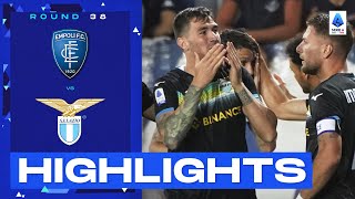 EmpoliLazio 02  Lazio end season in second place Goals amp Highlights  Serie A 202223 [upl. by Lidda865]