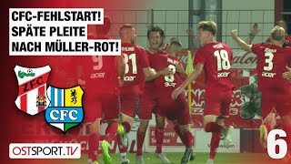 CFCFehlstart Späte Pleite nach MüllerROT ZFC Meuselwitz  Chemnitzer FC  Regionalliga Nordost [upl. by Dao]