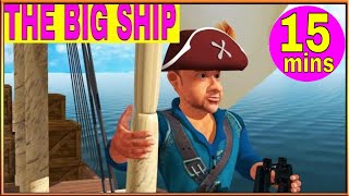 The Big Ship Sails On The Ally Ally Oh  3D Nursery Rhymes and Baby Songs l Kids Songs l Pankoo Kidz [upl. by Lalittah]