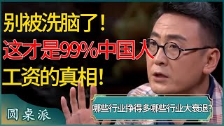 别被洗脑了！这才是99中国人的工资真相！哪些行业挣得多，哪些行业收入大衰退？窦文涛 梁文道 马未都 周轶君 马家辉 许子东 圆桌派 圆桌派第七季 [upl. by Ciri]