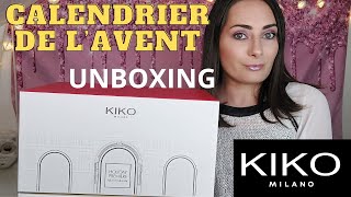 UNBOXING CALENDRIER DE LAVENT KIKO 2023 [upl. by Yrennalf156]