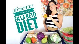 Alimentos permitidos en la keto diet [upl. by Anaicul]