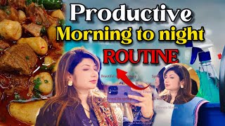 Morning Routine 5am to till night  Day In a Life Vlog  cooking cleaning shopping 🛒  Asma asghar [upl. by Yeleen]