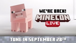 MINECON LIVE 公式予告 [upl. by Alurd]