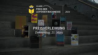 Preis der Leipziger Buchmesse 2024  Nominierte Übersetzung [upl. by Isaac]